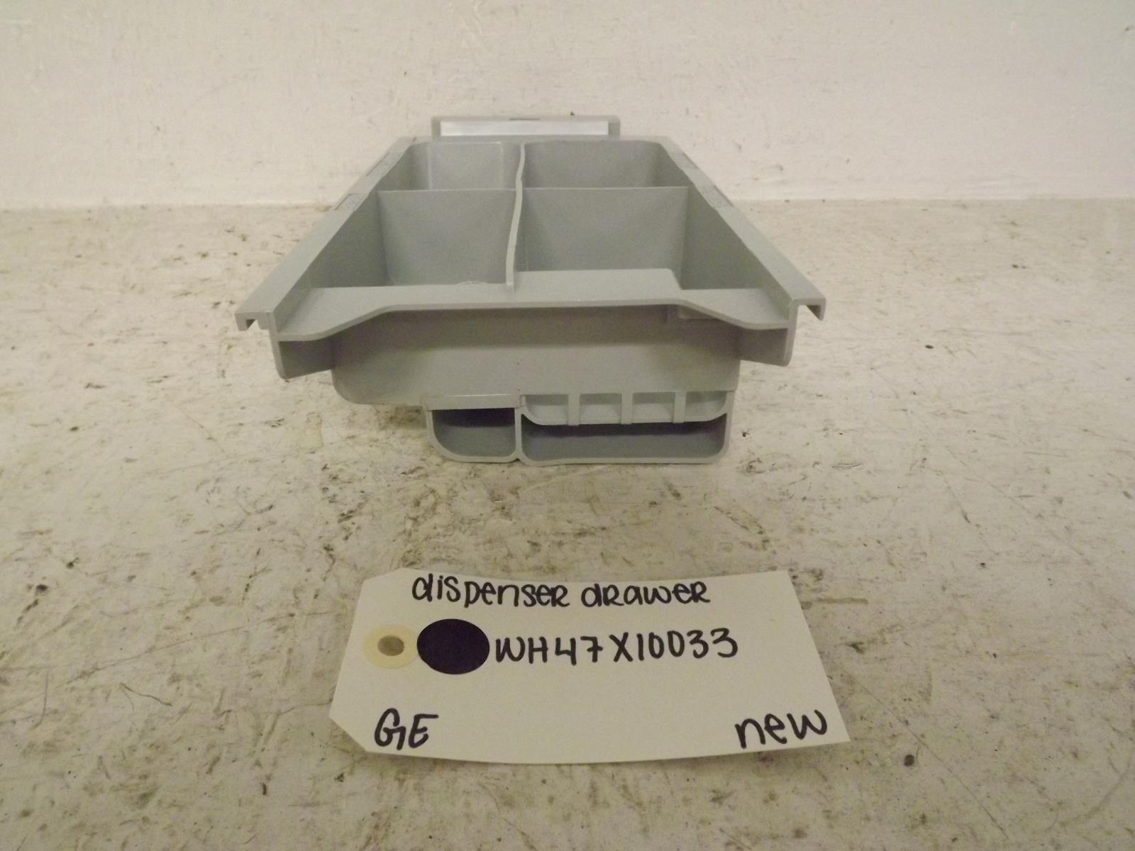 GE Washer WH47X10033 Dispenser Drawer New GE Washer WH47X10033 Dispenser Drawer New